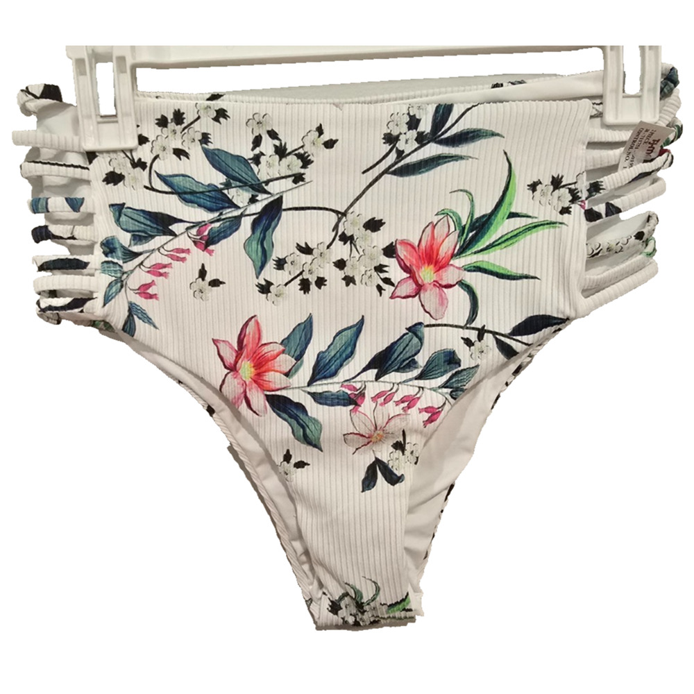 TB Tinibikini Women's Size Large - Floral Bikini Bottom *NWT*